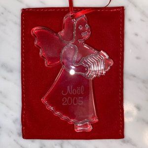 baccarat 2005 annual crystal ornament